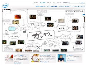 Intel クロスジャンル・コラボレーション『ガッサク。』