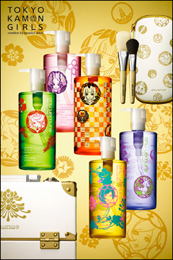 shu uemura &times; myoko anno “Tokyo Kamon Girls”