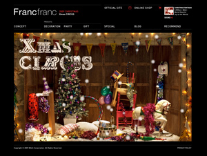 Francfranc | Xmas CIRCUS
