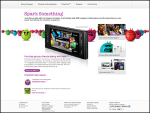 500匹のホッパーに侵略されたバルセロナと、Sony Ericsson Satio