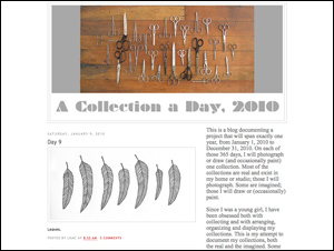 A Collection a Day, 2010