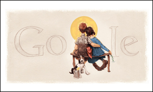Google  ノーマン ロックウェルの誕生日
