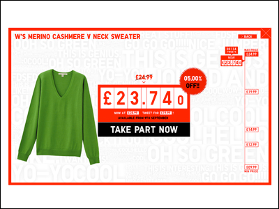 UNIQLO UK LUCKY COUNTER