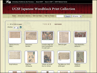 UCSF Japanese Woodblock Print Collection