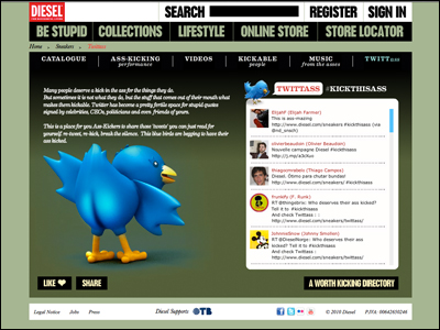 DIESEL twitass