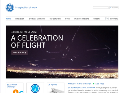 GE : imagination at work
				