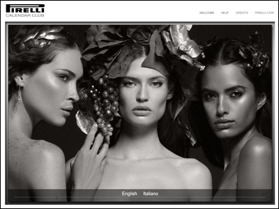 CALENDARIO PIRELLI - SITO UFFICIALE