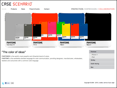 Case Scenario&nbsp;-&nbsp;Pantone