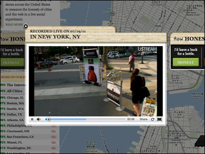 Honest Tea - Honest Cities Campaign