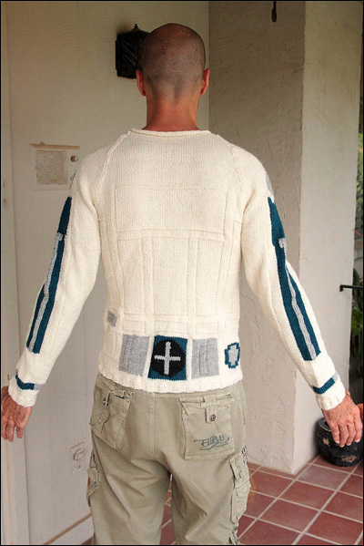CUSTOM made to order -- Star Wars R2D2 sweater