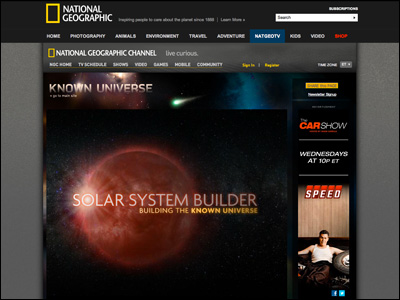 Solar System Builder | Known Universe- National Geographic