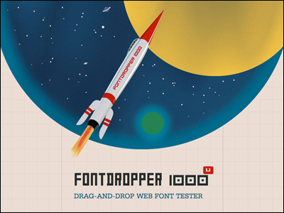 FontDropper 1000
