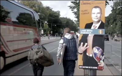 Alis - Valgplakat Skate Attack (Election Poster Skate Attack