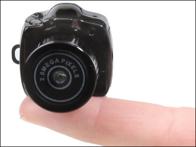 The World's Smallest Camera.