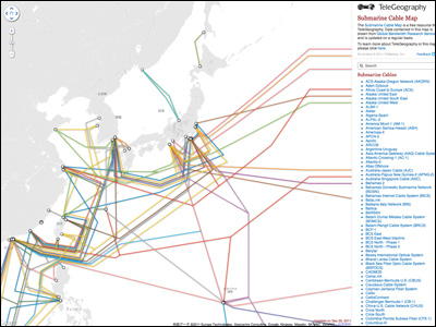 Submarine Cable Map