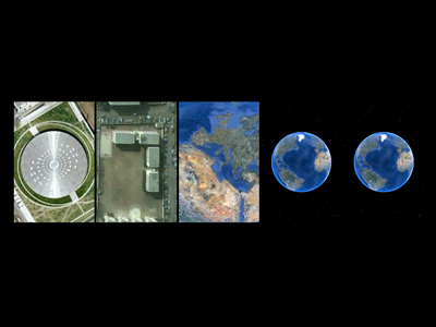Google Earth Clock