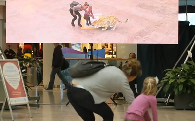 Live Augmented Reality for National Geographic Channel