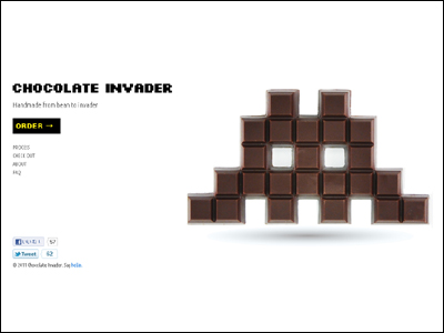 Chocolate Invader