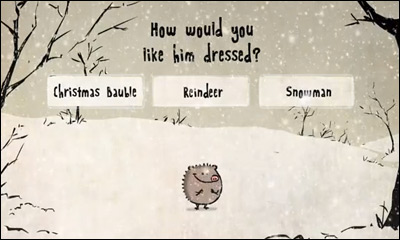 Singing Christmas Hedgehogs