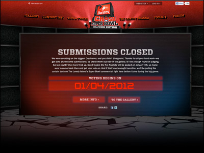 Doritos® Presents: CRASH THE SUPER BOWL