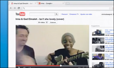 Google Chrome : Irma