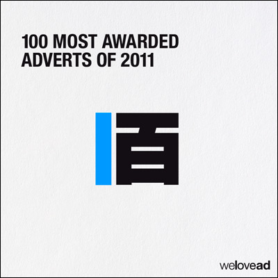 100 Most Awarded Adverts of 2011