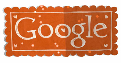 Google バレンタインデーロゴはかわいいアニメーション！