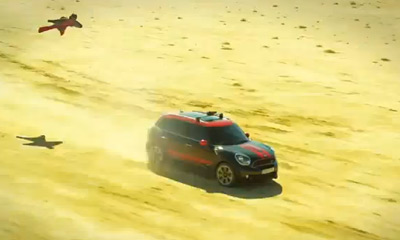INSANE ATTEMPT AT HUMAN FLIGHT: The MINI JOHN COOPER WORKS Countryman