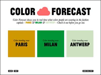 color forecast