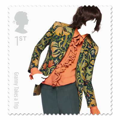 Great British Fashion Stamp Set