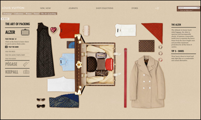 The Art of packing - LOUIS VUITTON