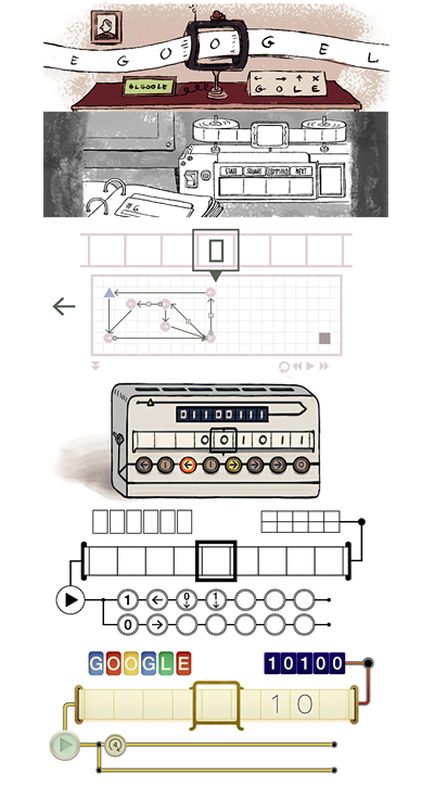 Google アラン・チューリング