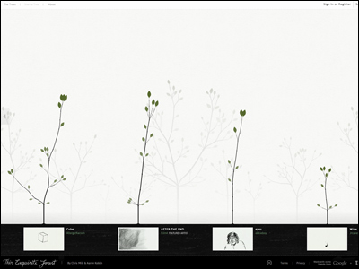This Exquisite Forest - Google Chrome Experiments