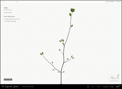 This Exquisite Forest - Google Chrome Experiments