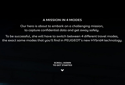 Peugeot HYbrid4 presents : The hybrid graphic novel