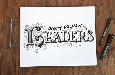 Bob Dylan Subterranean Homesick Blues - A HAND LETTERING EXPERIENCE