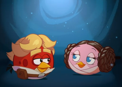 Angry Birds Star Wars: Luke & Leia - first gameplay!