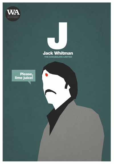 Wes Anderson Alphabet