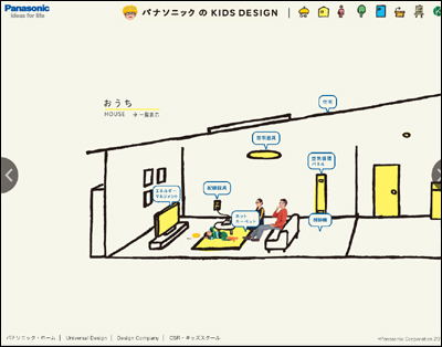 パナソニックのKIDS DESIGN