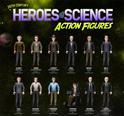 Heroes of Science Action Figures