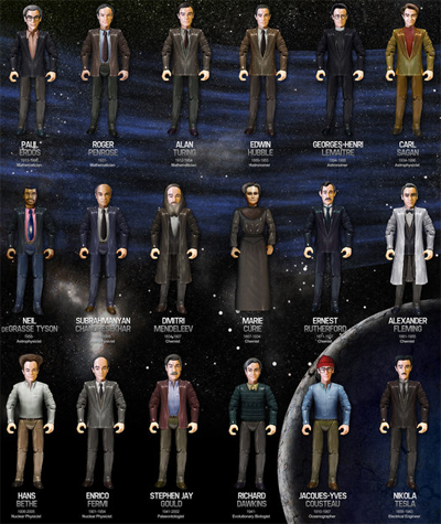 Heroes of Science Action Figures