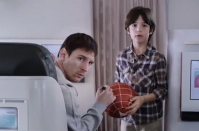 Kobe vs Messi: Legends on Board - Turkish Airlines