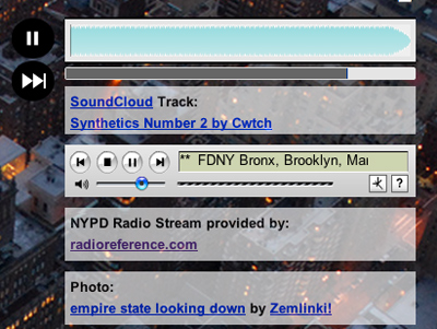 You are listening to