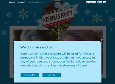 Cutwater Kissmas Party