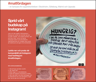 #matfördagen | Sprid våra kampanjbilder på Instagram!