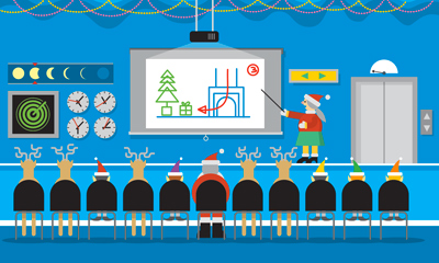 Google サンタを追いかけよう