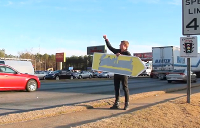 WORLDS BEST SIGN FLIPPER!