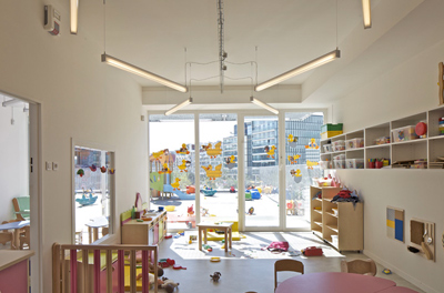 Day nursery of the giraffe