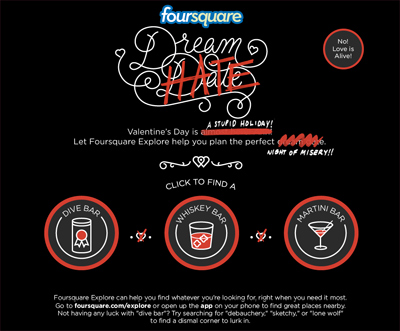 Dream Hate &mdash; Foursquare Dream Date