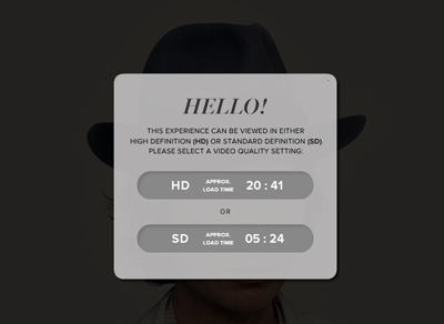 BECK - CHRIS MILK : HELLO AGAIN